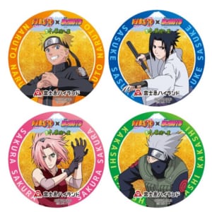 富士急ハイランド「NARUTO×BORUTO 富士 木ノ葉隠れの里」ラーメン一楽　トマトチーズラーメン注文特典：ステッカー