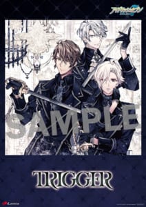 「アイドリッシュセブン」TRIGGER 2nd Album “VARIANT” アニメイト：A3クリアポスター