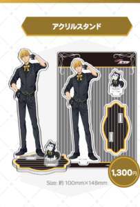 黒子のバスケ Black Style Collection Ver. Kise アクリルスタンド：1,300円