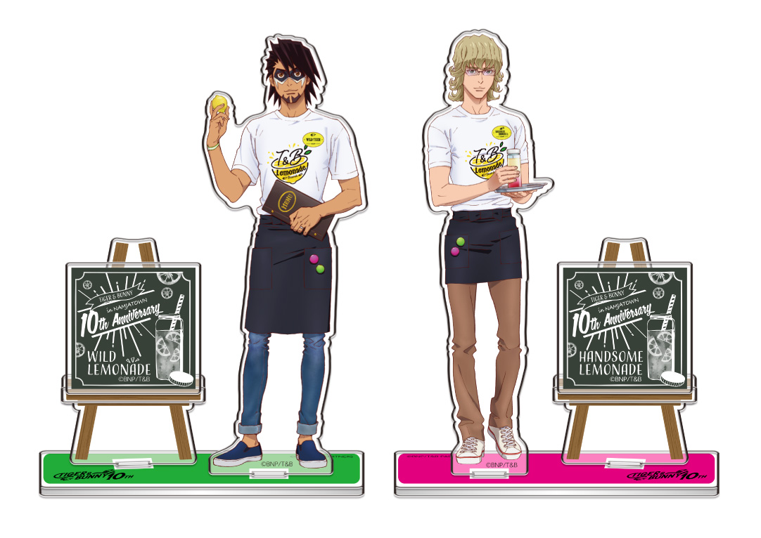 「TIGER & BUNNY 10th Anniversary in NAMJATOWN」アクリルスタンド