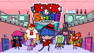 アニメ「KICK&SLIDE」キービジュアル