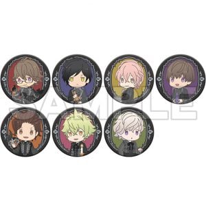 「HE★VENS GARDEN」HE★VENS トレーディング缶バッジ BLACK GARDEN ちびキャラVer.