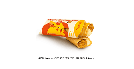 「ポケットモンスター×マクドナルド」ホットアップルカスタードパイ