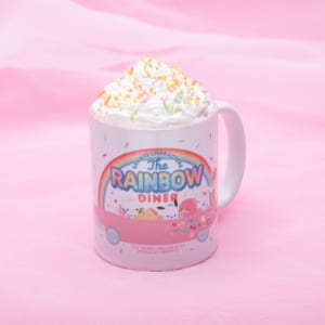 「SANRIO CHARACTERS the Rainbow Diner by Etoile et Griotte」サンリオキャラクターズ クリーミーカフェラテ