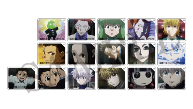 「HUNTER×HUNTER」選挙編×アニメイトカフェ　CoLottaトレーディングアクリルプレートキーホルダーB