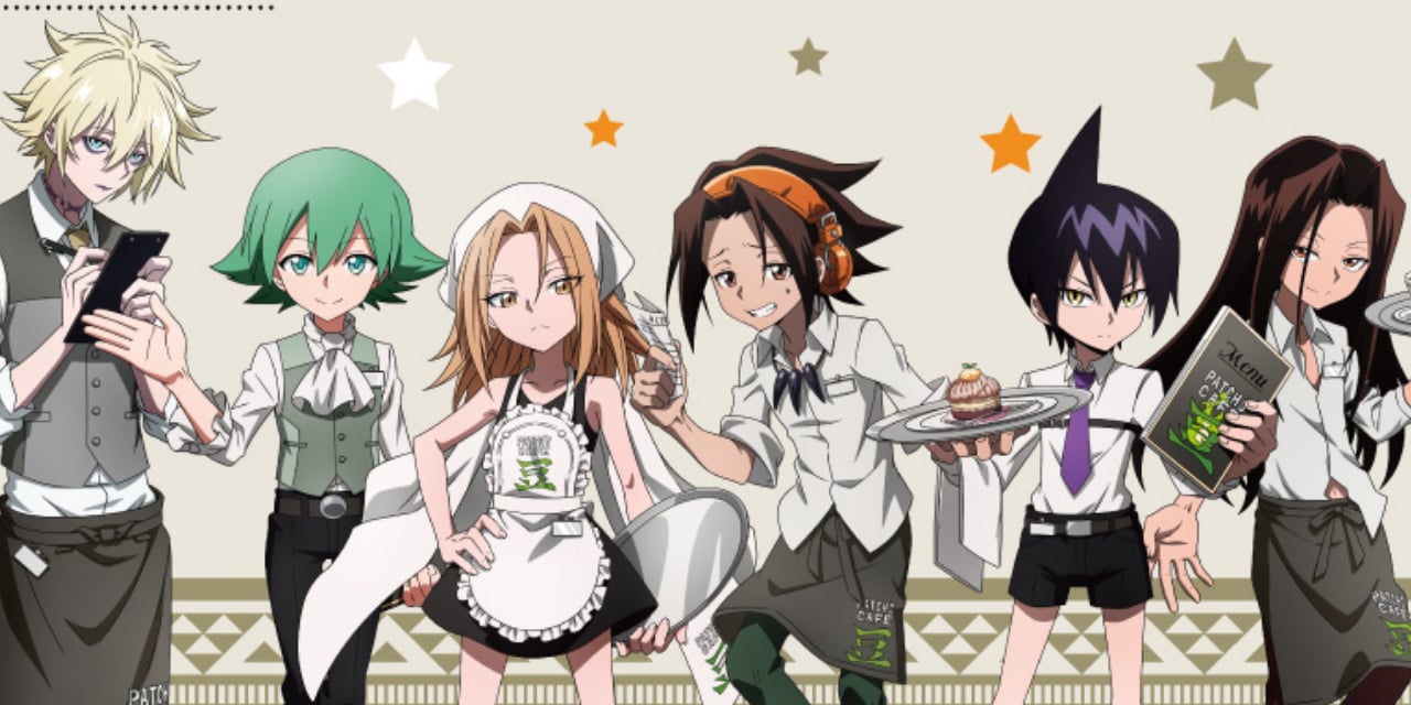 「SHAMAN KING」コラボカフェ開催！葉たちがカフェ店員になっておもてなし