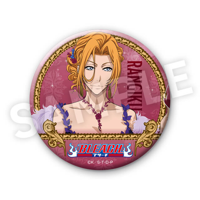 BLEACH WEBくじ 第4弾「Gothic Dinner Party.」F賞：缶バッジ 松本乱菊