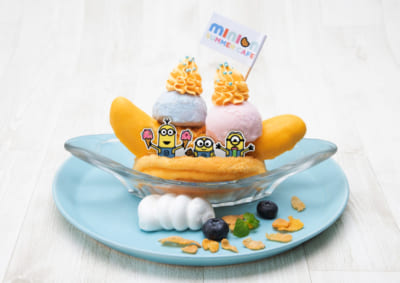 「MINION SUMMER CAFE」ミニオン・バナナボートオムレット