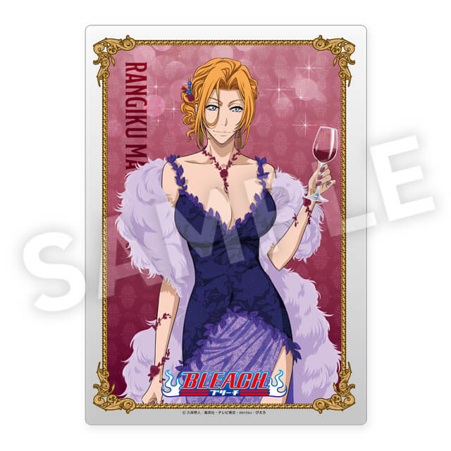 BLEACH WEBくじ 第4弾「Gothic Dinner Party.」E賞：クリアビジュアルシート 松本乱菊