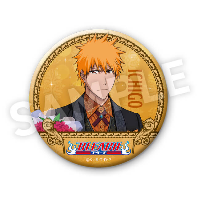 BLEACH WEBくじ 第4弾「Gothic Dinner Party.」F賞：缶バッジ 黒崎一護