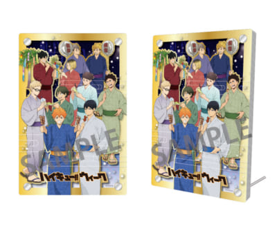 「ハイキュー!!ウィーク」3枚アクリルパネル