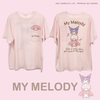 Sanrio characters”タテノリ” マイメロディTシャツ