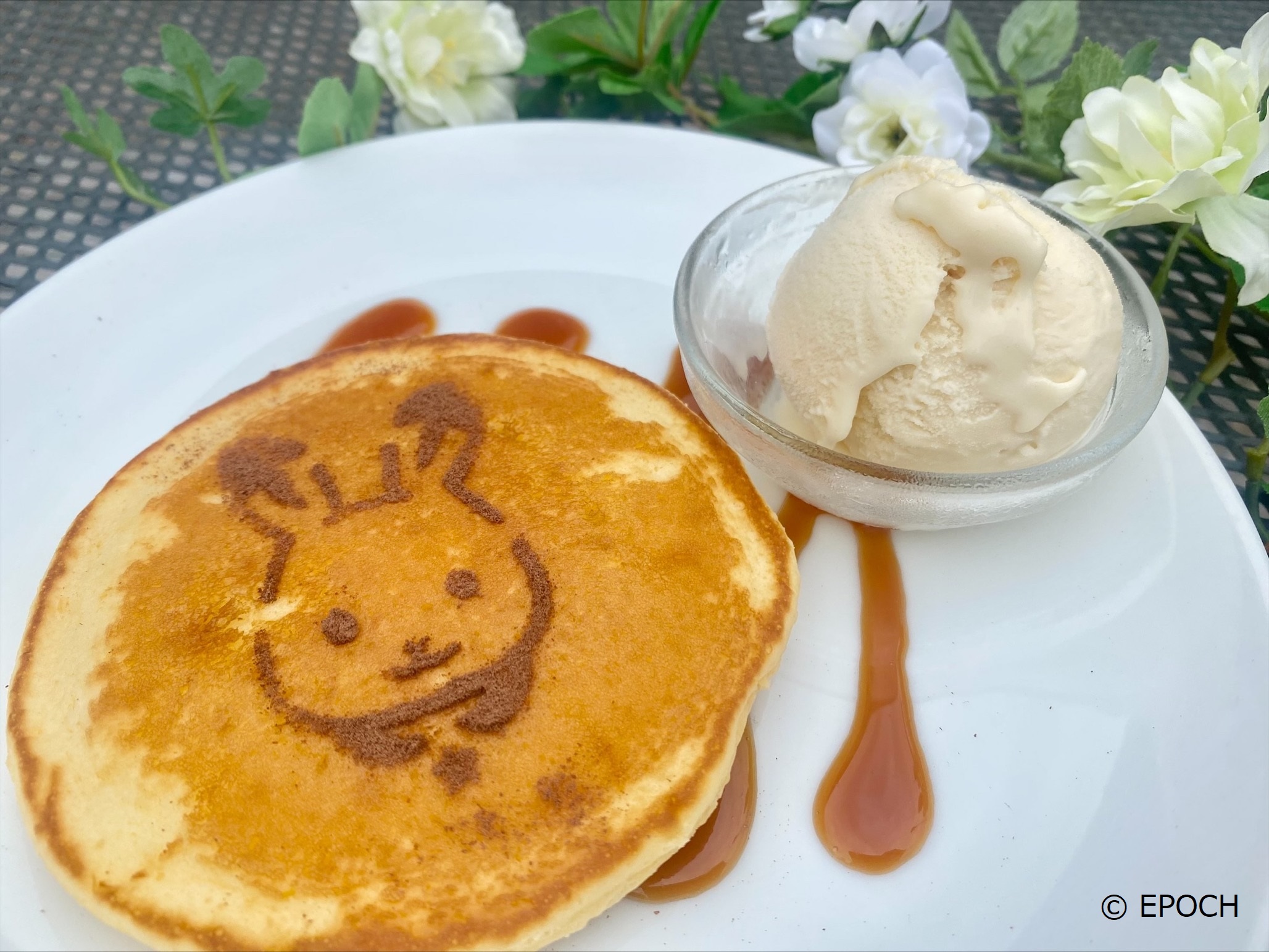 Tully's Coffee(タリーズコーヒー)ショコラウサギの女の子のキッズパンケーキ