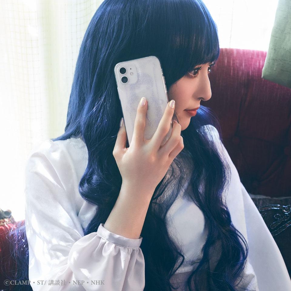 「Maison de FLEUR Petite Robe canone×カードキャプターさくら」知世ちゃんクリアカードスマホケース