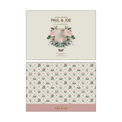 「SALON DE THE < PAUL & JOE >（サロンドテ ）」ランチョンマット （全 2 種） 各 1,400 円（税込各 1,540 円）