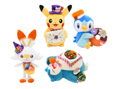 「ポケットモンスター Pokémon Pumpkin Banquet」ぬいぐるみ