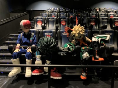 劇場版「僕のヒーローアカデミア THE MOVIE ワールド ヒーローズ ミッション」4D上映を体感した3人