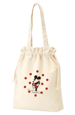 「MICKEY NEXT JAPAN MARKET」トートバッグ(綿／W31×H35×D8cm) 1,650円