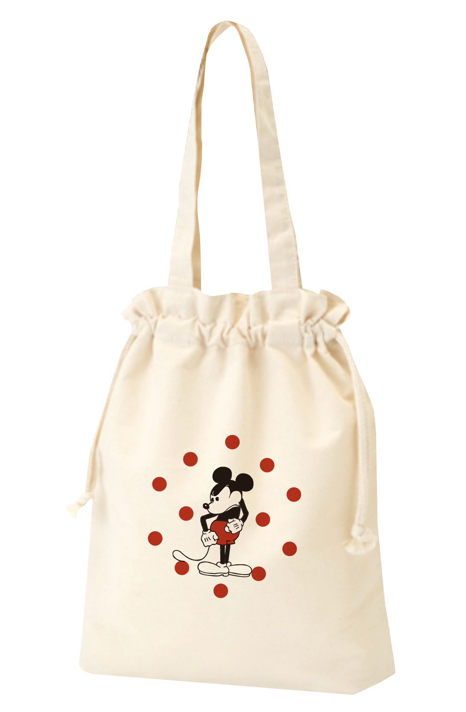 「MICKEY NEXT JAPAN MARKET」トートバッグ(綿／W31×H35×D8cm) 1,650円