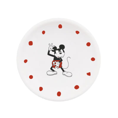 「MICKEY NEXT JAPAN MARKET」豆皿(磁器／約直径9cm) 990円