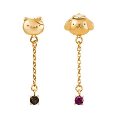 「ポムポムプリン25周年記念」アクセサリー シルバーピアス　¥13,200