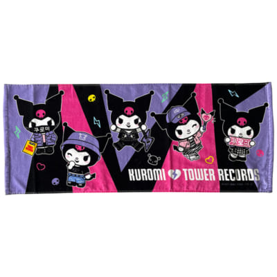 「クロミ × TOWER RECORDS 2021」タオル