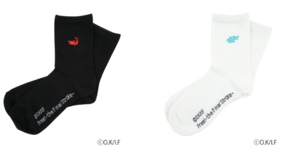 劇場版 Free!–the Final Stroke–×ZOZOTOWN Animal motif socks　凛＆宗介