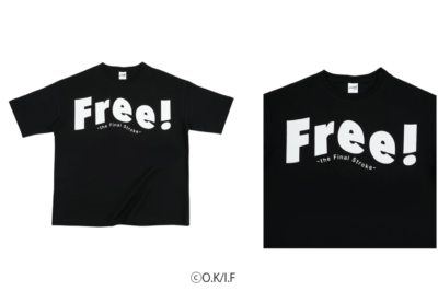 劇場版 Free!–the Final Stroke–×ZOZOTOWN Big silhouette Tee