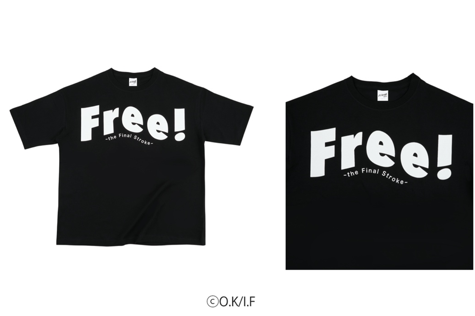 劇場版 Free!–the Final Stroke–×ZOZOTOWN Big silhouette Tee