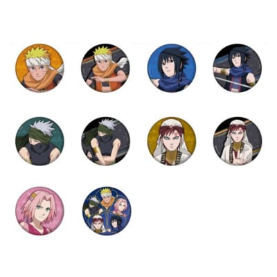 NARUTO-ナルト- 疾風伝 砂漠Ver. きらきら缶バッジコレクション 