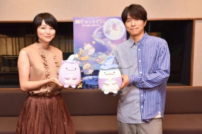 「映画 すみっコぐらし 青い月夜のまほうのコ」ナレーション担当：井ノ原快彦さん＆本上まなみさん