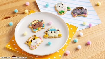 「PUI PUI モルカー COOKIE MAGCOT」可愛く盛り付け