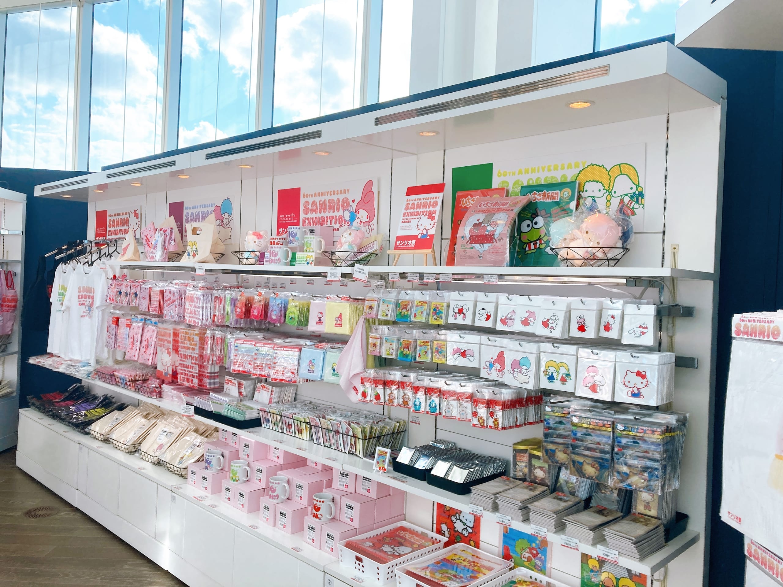 「サンリオ展」グッズエリア