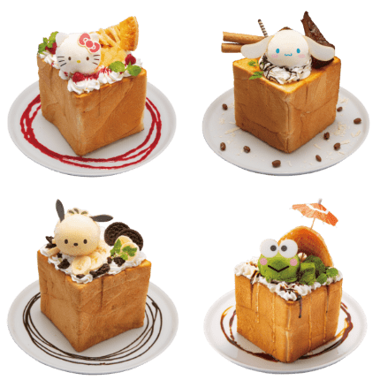 「サンリオキャラクターズハニトーカフェ」メニュー写真2