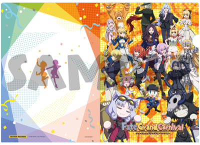 OVA「Fate/Grand Carnival」2nd Season店舗別特典●TSUTAYA RECORDS・TSUTAYAオンライン連動購入特典：A4クリアファイル