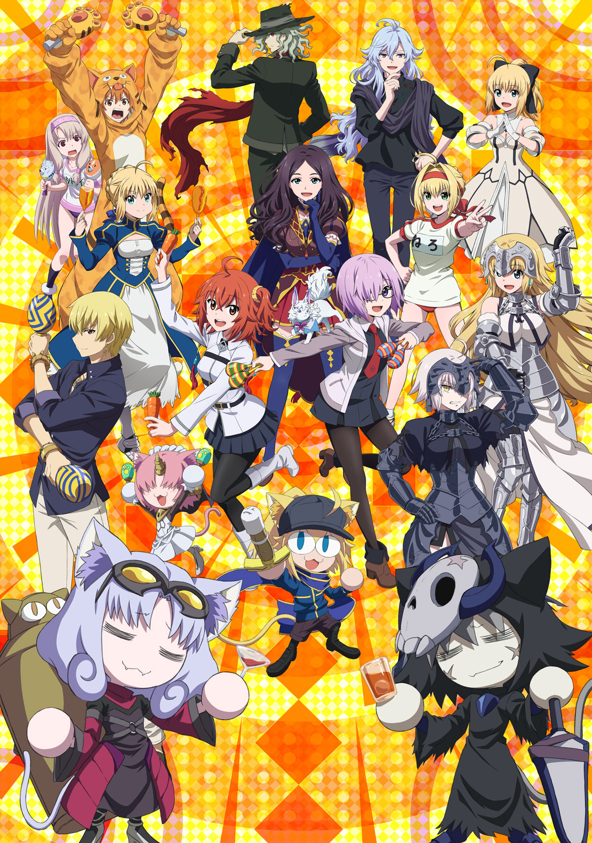 OVA「Fate/Grand Carnival」1st Seasonキービジュアル