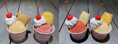 「リラックマ＆すみっコぐらしフェスティバル」札幌会場 サリーズカップケーキ ＜3条館2階＞ 【リラックマ＆すみっコぐらし ジェラート】各750円