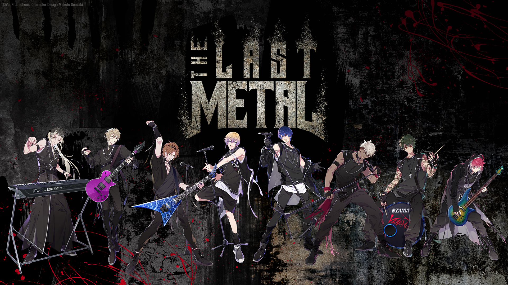 テーマは“ヘヴィメタ×声優・俳優×復讐劇”新プロジェクト「THE LAST METAL」始動！