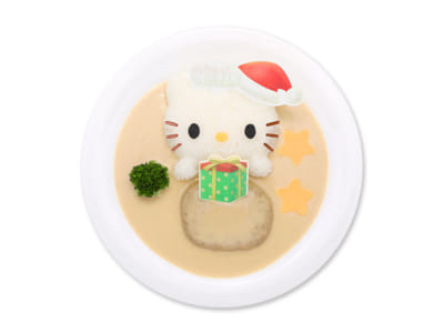 Merry Christmas☆ダニエルのハンバーグギフトホワイトカレー_1400円(税込)