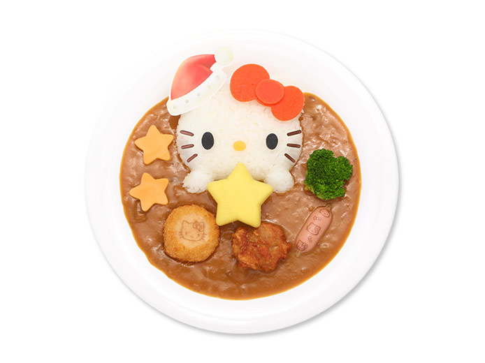 Merry Christmas☆キティのからあげスターカレー_1400円(税込)