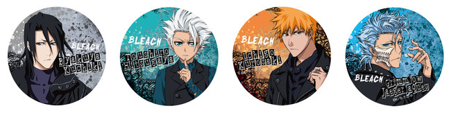 「BLEACH」オンラインくじ BLACK & ROCK E賞：76mm缶バッジ