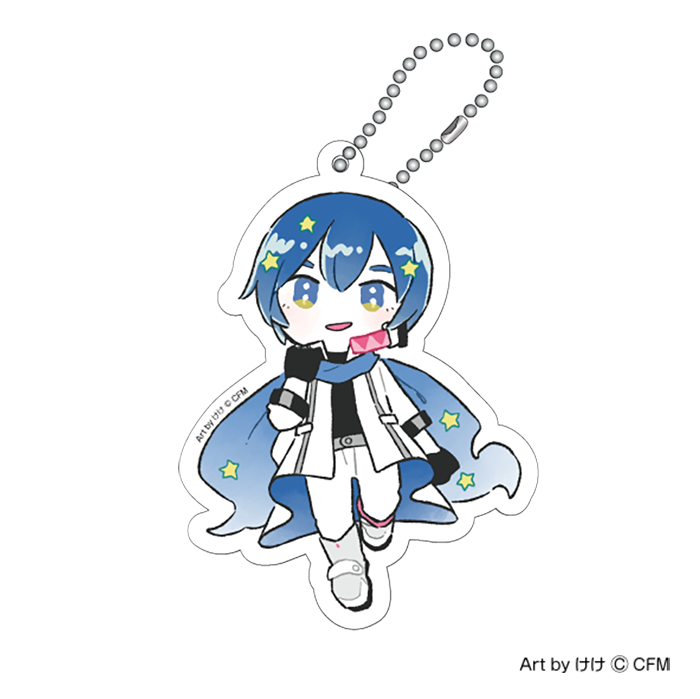 【初音ミク GALAXY LIVE 2021】受注限定 アクリルキーホルダーセット けけVer.KAITO