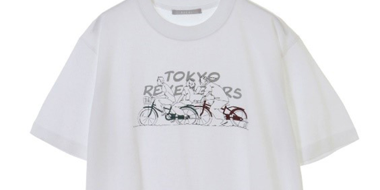 「東リベ」職人による手作業の“卍”刺繍が光る！マイキーらが絵柄のTシャツ・パーカー登場