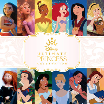 「ディズニープリンセス×グランフロント大阪」Disney Ultimate Princess Celebration（ディズニー・アルティメット・プリンセス・セレブレーション）ジャケット写真