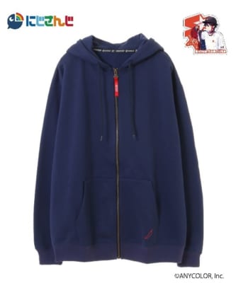 にじさんじ×STARTERコラボZIPパーカー_三枝明那_HICUL（ハイカル）限定モデル　¥10,780