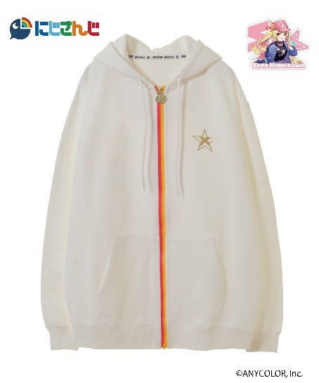 にじさんじ×STARTERコラボZIPパーカー_星川サラ_HICUL（ハイカル）限定モデル ¥10,780 