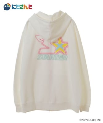 にじさんじ×STARTERコラボZIPパーカー_星川サラ_HICUL（ハイカル）限定モデル　¥10,780裏面