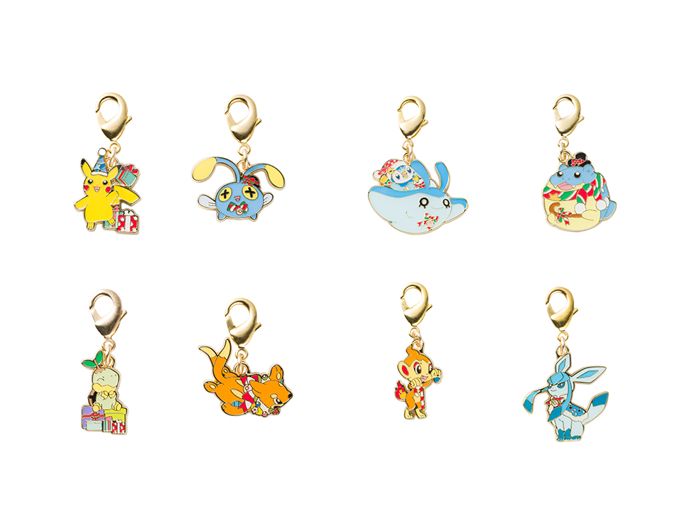 「Pokémon Christmas in the Sea」メタルチャームセット