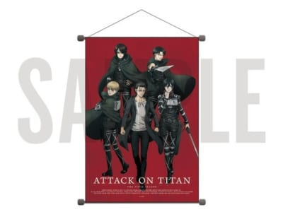 「MAPPA×TSUTAYA　進撃の巨人 The Final Season　原画集発売記念　POP UP SHOP」B2タペストリー