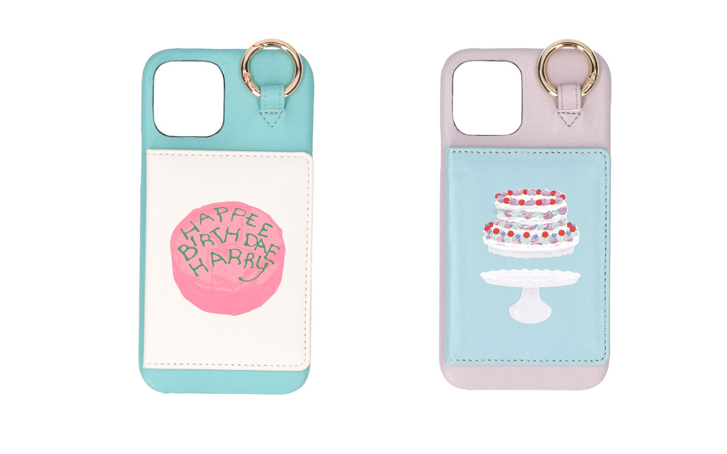 「ハリー・ポッター マホウドコロ」新商品＆おすすめ商品：ハリー・ポッター HAPPEE BIRTHDAE HARRY　iPhone12/12Proケース /Floating cake　iPhone12/12Proケース